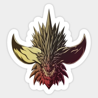 Porcupine Satan Sticker